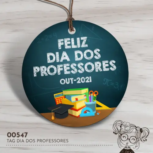 Tag Redonda Dia dos Professores - 00547