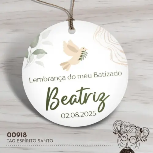 Tag Redonda Espírito Santo - 00918