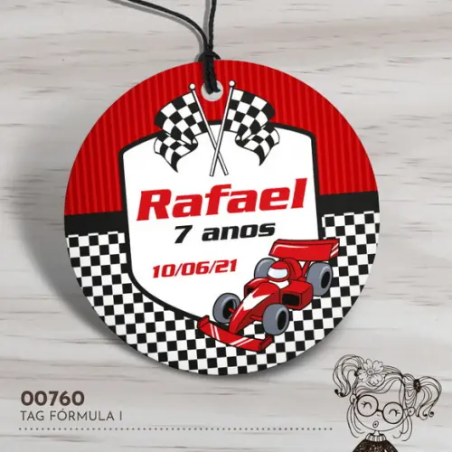 Tag Redonda Fórmula I - 00760