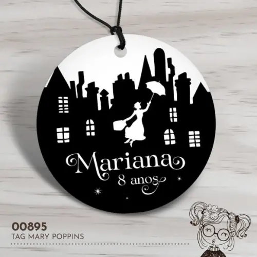 Tag Redonda Mary Poppins - 00895