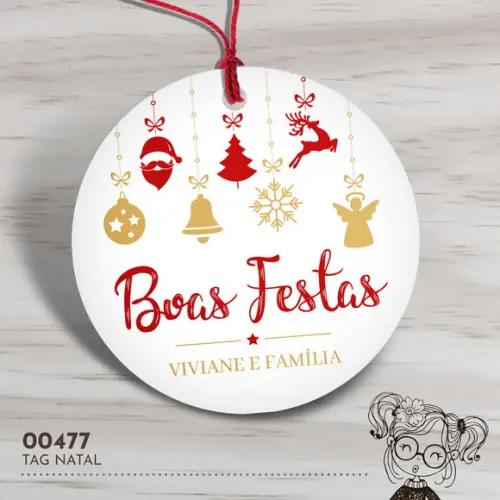 Tag Redonda Natal - 00477