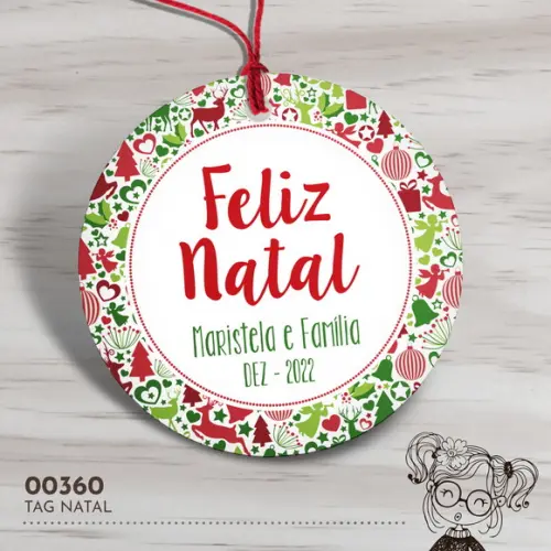 Tag Redonda Natal - 00360