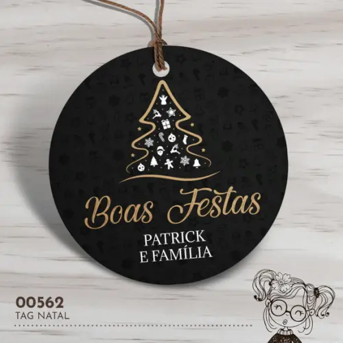 Tag Redonda Natal - 00562