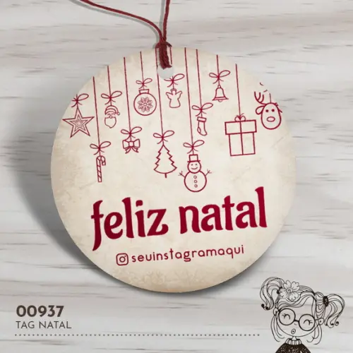 Tag Redonda Natal - 00937