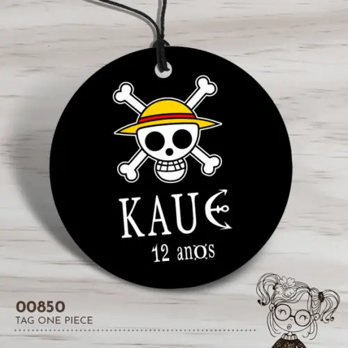 Tag Redonda One Piece - 00850