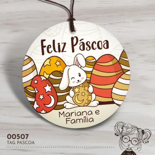 Tag Redonda Páscoa - 00507