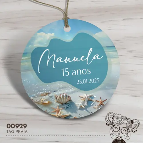 Tag Redonda Praia - 00929