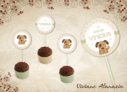 Topper Cachorrinho - 00399