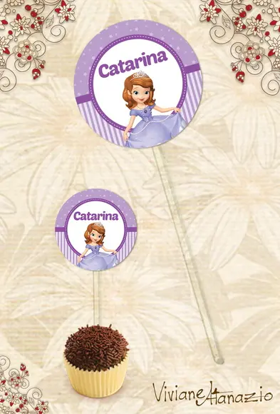 Topper Princesa Sofia - 00062