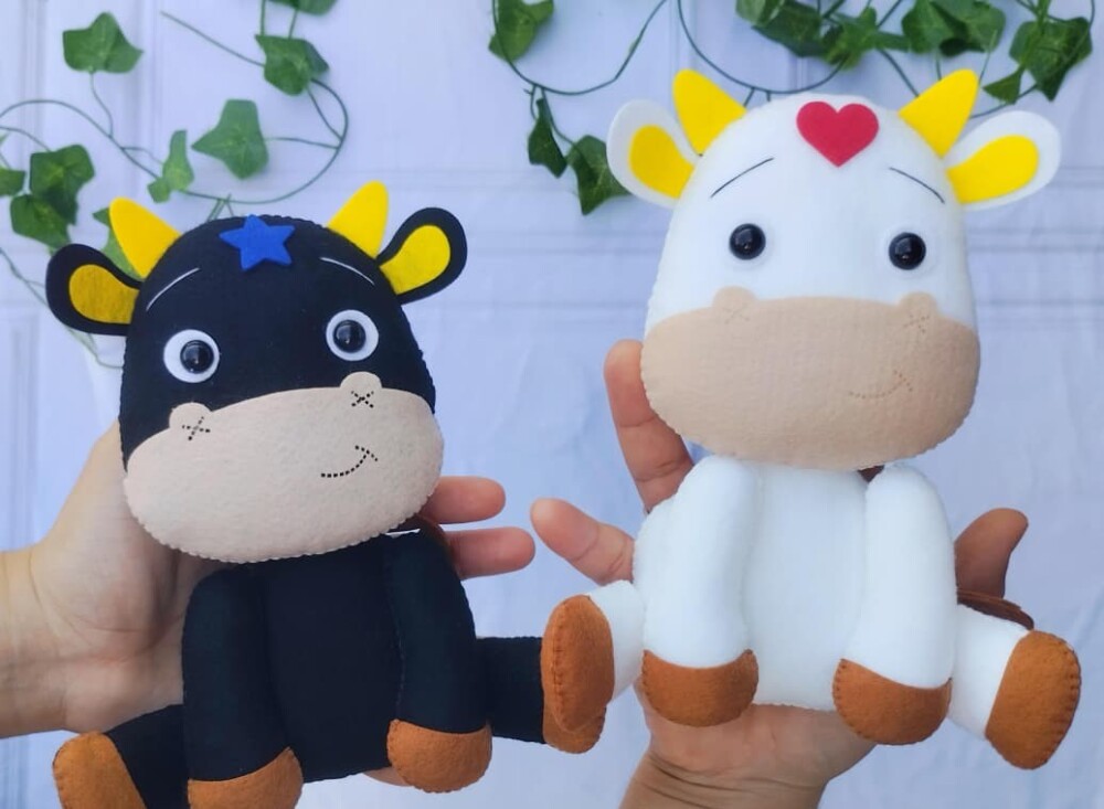 Boneco Boi Parintins MQ Feltro