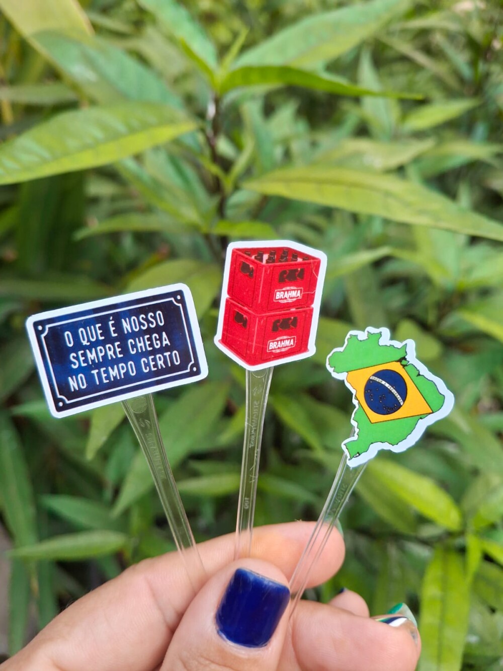 30 Topper de Docinho Brasilidades- Topper de Brigadeiro- Festa de