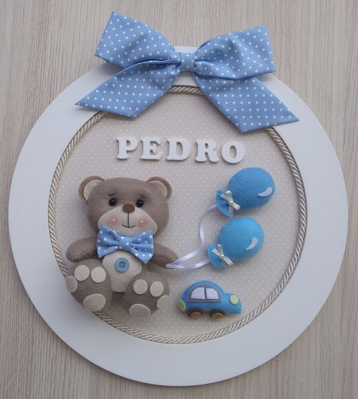 Porta Maternidade Ursinho
