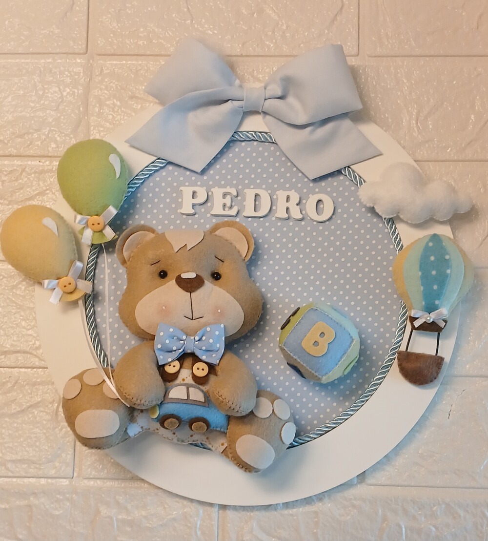 Porta Maternidade Ursinho