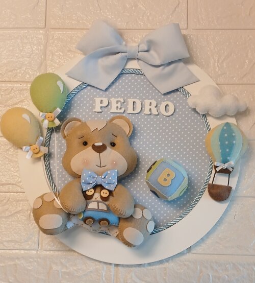 Porta Maternidade Ursinho