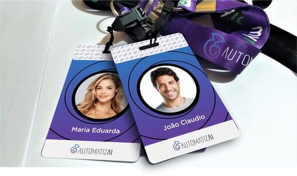 08 crachás + 40 Cordão personalizado c mosquete
