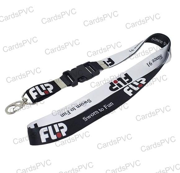 100 Cordões Chaveiro 20mm Personalizado com a Sua Marca