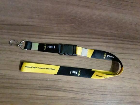 100 Cordões Chaveiro 20mm Personalizado com a Sua Marca
