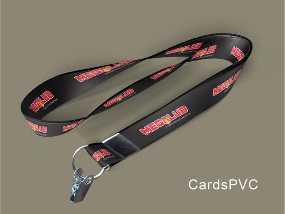 16 cordões personalizados 20mm argola e jacare