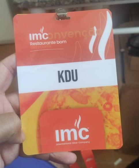 40 Credencial 50 Cordão Personalizado