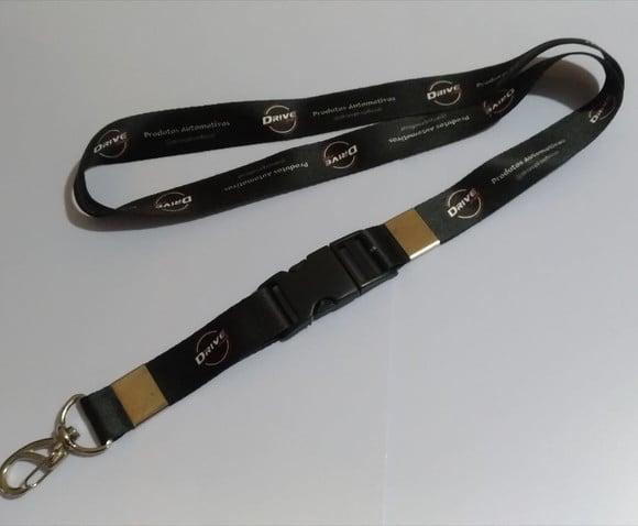 50 Cordão Chaveiro Personal com a Sua Marca
