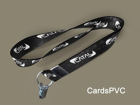 50 Cordão Digital Personalizado com a Sua Marca 0,20 mm