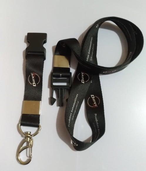 50 Cordão Chaveiro Personal com a Sua Marca