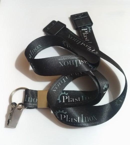 50 Cordões 20mm Personalizados com a Sua Marca. C/trv. Seg.