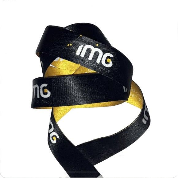 70 Cordão Personalizado com a Sua Marca , 20mm com Mosquete.