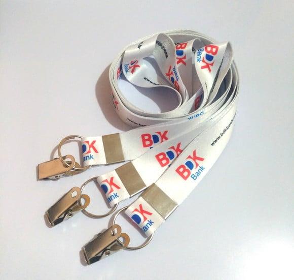 Kit 30 Cordão Personalizado 25mm 30 Roller Clips