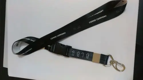 100 cordões chaveiro personalizados