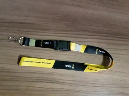 100 Cordões Chaveiro 20mm Personalizado com a Sua Marca