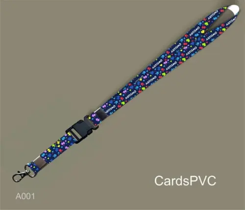 3 cordões chaveiro 20mm TEMA AUTISMO 3