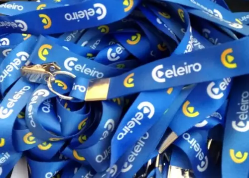 400 Cordões Personalizados com a Sua Logomarca 20mm