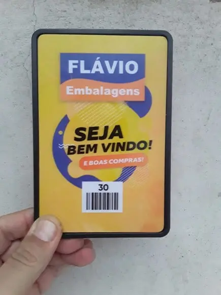 50 Comandas 10x15 com Cod Barras