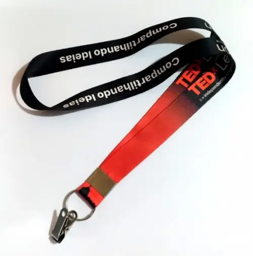 50 Cordões Personalizados com Roller Clips
