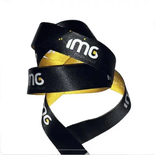 70 Cordão Personalizado com a Sua Marca , 20mm com Mosquete.
