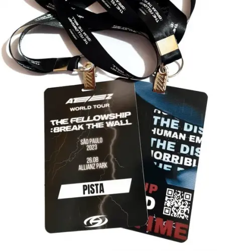 Kit Credencial para Eventos c/ Cordão Personaliizado