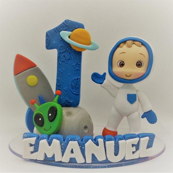 Vela Astronauta - Biscuit (personalizada)
