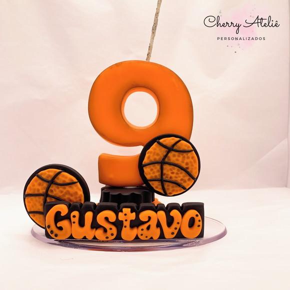 Vela Basquete - Biscuit (personalizada)