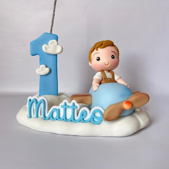 Vela Aviador - Biscuit (personalizada)