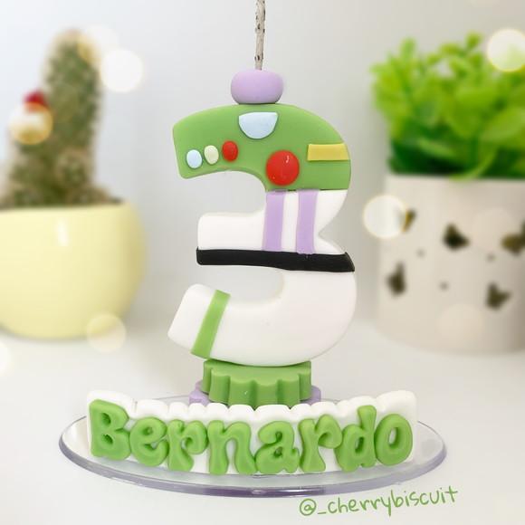 Vela Buzz Lightyear (toy Story) - Biscuit (personalizada)