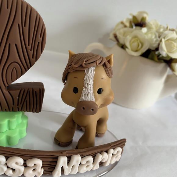 Vela Cavalo Spirit - Biscuit (personalizada)