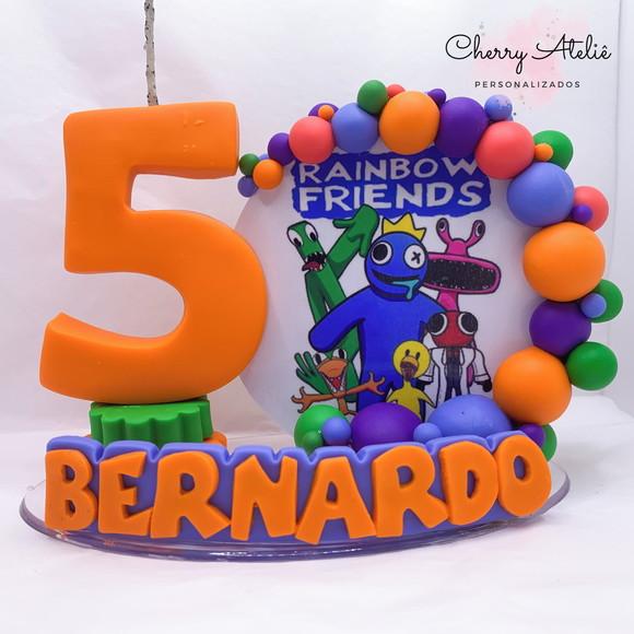 Vela Cenário Rainbow Friends - Biscuit (personalizada)