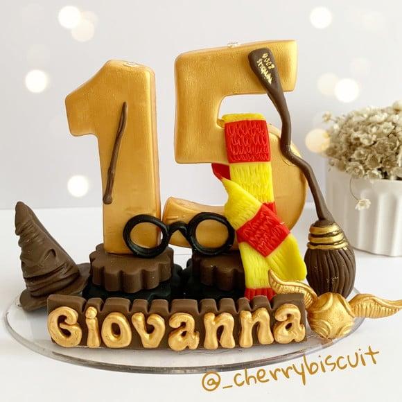 Vela Harry Potter - Biscuit (personalizada)