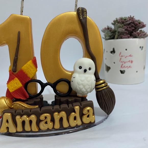 Vela Harry Potter - Biscuit (personalizada)