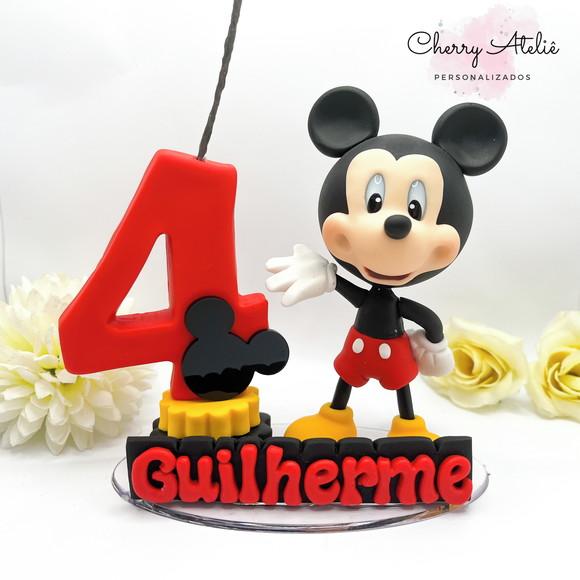 Vela Mickey - Biscuit (personalizada)
