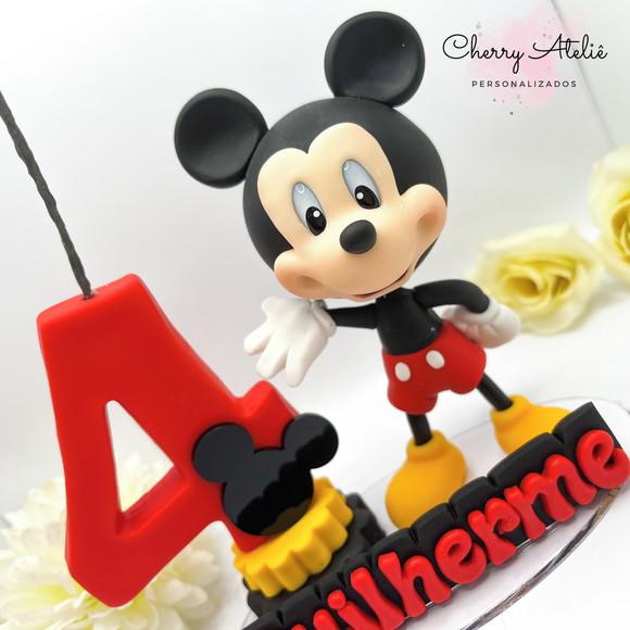 Vela Mickey - Biscuit (personalizada)