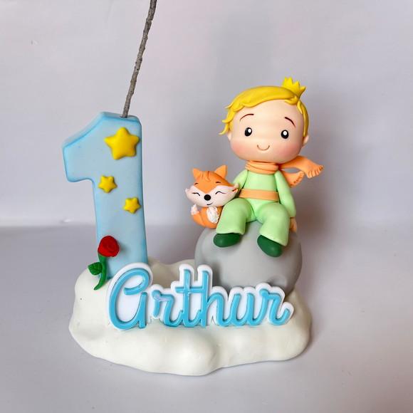 Vela Pequeno Príncipe - Biscuit (personalizada)