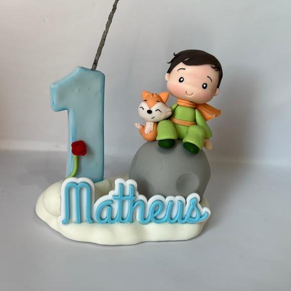Vela Pequeno Príncipe - Biscuit (personalizada)