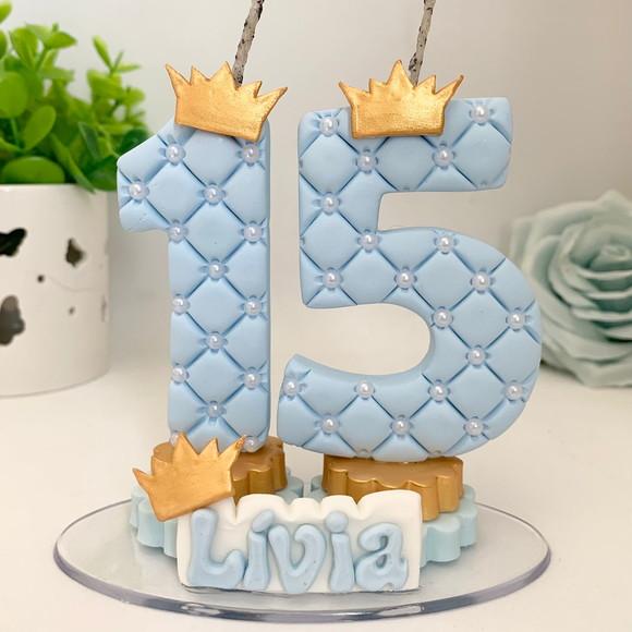 Vela Personalizada - 15 anos